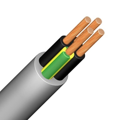 Cablu, iz. PVC pt. con. motoare SLM-JZ 4 x 1,5 gri 0,6/1 KV