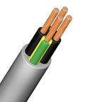 Cablu, iz. PVC pt. conect. motoare SLM-JZ 4 x 6 gri 0,6/1 KV
