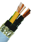 Cablu ecr. iz. PVC pt. motoare SLCM-JZ 4 x 1,5 gri 0,6/1 KV