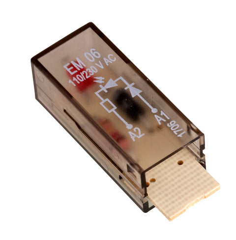 Modul LED rosu 110/230 Vca pt.relee PT