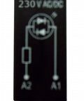 Modul varistor 230Vca pt.socluri relee PT şi RT