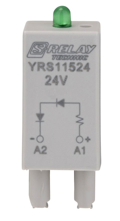 Modul LED verde 24Vac/dc pentru soclu S-Relay