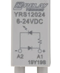 Modul prot. cu diodă+LED verde 6-24Vc.c. A1+ pt socl S-Relay