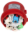 Fişă CEE, 5 poli 16A 400V IP44, Quick connection