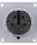 Priză CEE montaj pe panou, 5 poli, 32A 400V IP44, unghi 15°