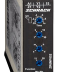 Releu de timp cu 16 fcţ., 2CC, Ualim=24-240VAC/VDC, 8A