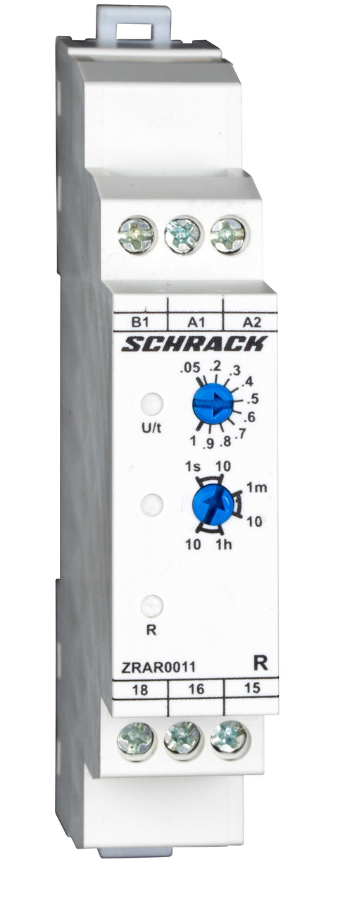 Releu temporizat la declanşare, 24VAC/DC + 230VAC,1CO,5A