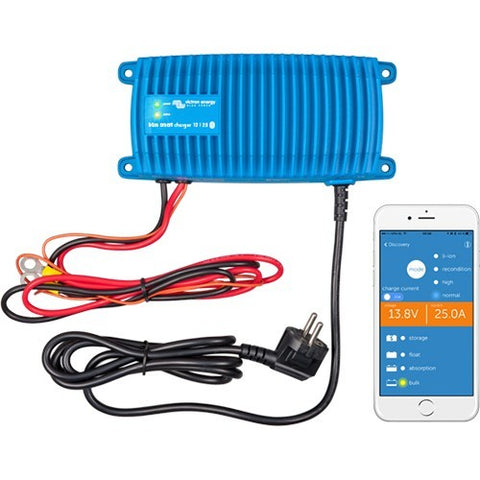 Incarcator de retea Victron Energy Blue Smart IP67 Charger 12 25 (1+Si)