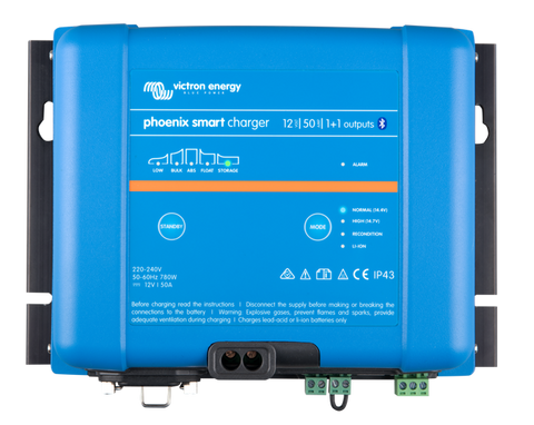 Incarcator de retea Victron Energy Phoenix Smart IP43 Charger 12 50 (1+1)
