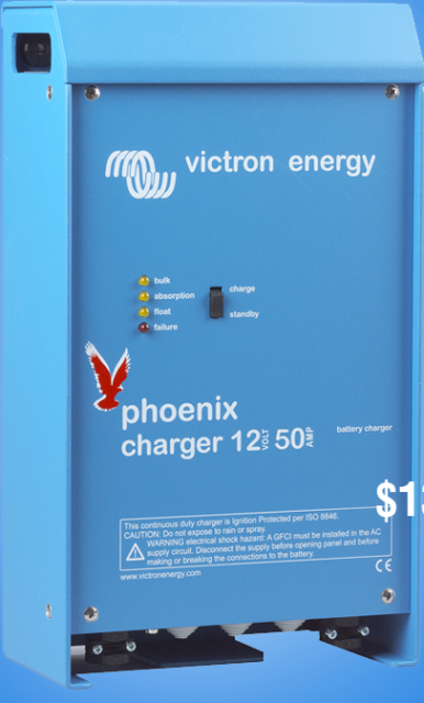 Incarcator Phoenix Charger 12 50 (2+1) 120-240V