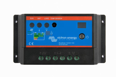 Incarcator solar 12V 24V 10A Victron Energy BlueSolar PWM-Light 12 24V-10A