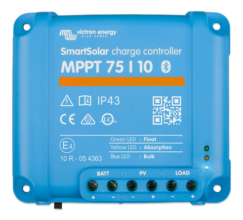 Incarcator solar 12V 24V 10A Victron Energy SmartSolar MPPT 75 10