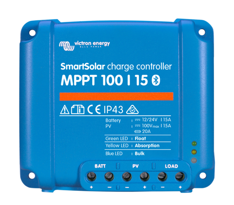 Incarcator solar 12V 24V 15A Victron Energy SmartSolar MPPT 100 15