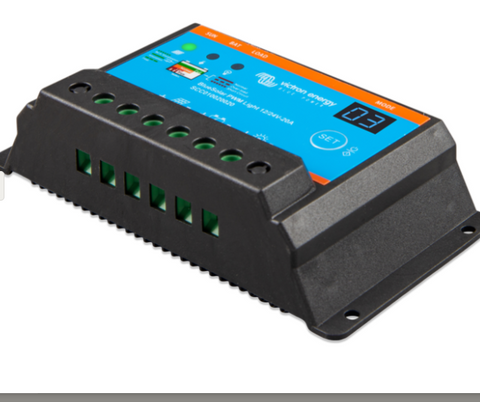 Incarcator solar 12V 24V 30A Victron Energy BlueSolar PWM-Light 12 24V-30A