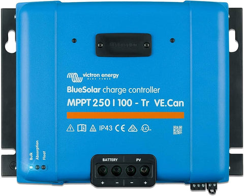 Incarcator solar 12V 24V 48V 100A Victron Energy BlueSolar MPPT 250 100-Tr VE.Can