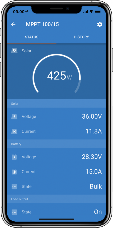 Incarcator solar 12V 24V 48V 100A Victron Energy Smart Solar MPPT 150 100-Tr-VE.Can