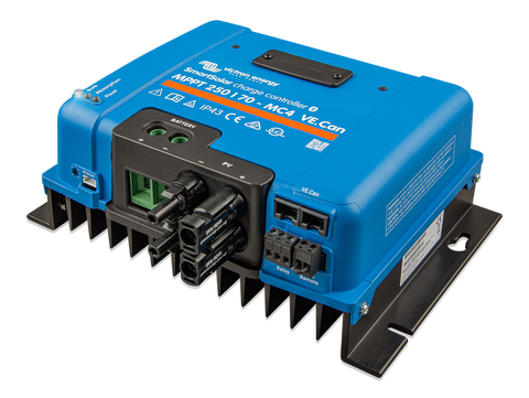 Incarcator solar 12V 24V 48V 100A Victron Energy SmartSolar MPPT 250 100-MC4 VE.Can