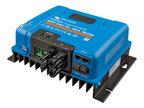 Incarcator solar 12V 24V 48V 70A Victron Energy SmartSolar MPPT 250 70-MC4 VE.Can