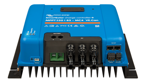 Incarcator solar 12V 24V 48V 85A Victron Energy SmartSolar MPPT 250 85-MC4 VE.Can