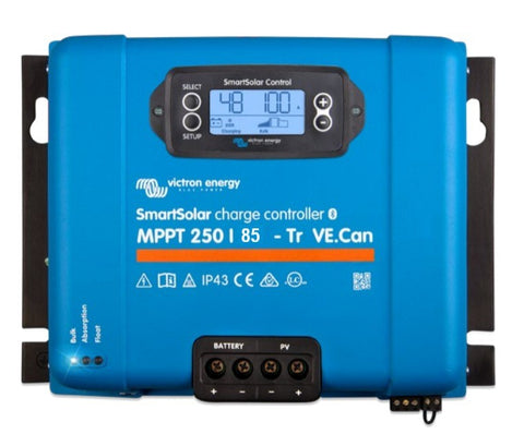 Incarcator solar 12V 24V 48V Victron Energy SmartSolar MPPT 250 85-Tr-VE.Can