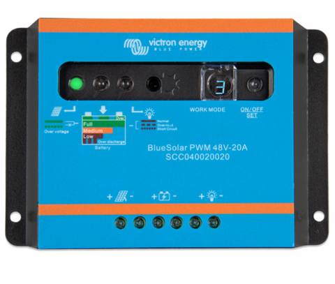 Incarcator solar 48V 20A Victron Energy BlueSolar PWM-Light 48V-20A