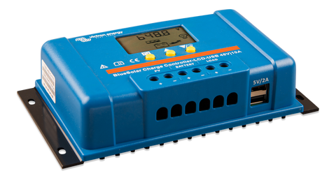 Incarcator solar LCDUSB 48V-10A Victron Energy BlueSolar PWM-LCDUSB 48V-10A