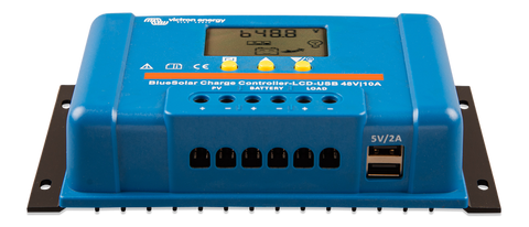 Incarcator solar LCDUSB 48V-10A Victron Energy BlueSolar PWM-LCDUSB 48V-10A