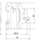 Comutator principal modular 100A, 1-pol