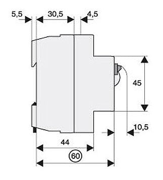 Întreruptor diferential 40A 4poli 30mA, Tip A