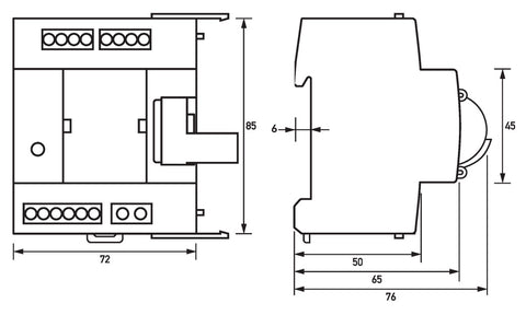 Remote and reactivation unit for RCCB, BD series, up to 63A