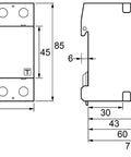 Intreruptor diferential 40A,4p,30mA,Tip EV(pt. vehicule el.)