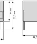 Bloc de alimentare 3poli, BE6, 120A, certificat UL