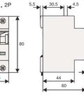 Intreruptor automat C50/1N 10kA