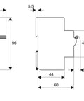Bobina declanşare 12-60VAC/12-60VDC pentru BR