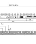 Bareta 4P, L1/L2/L3/N, 10mm²