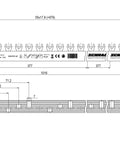 Bareta 4P, L1/L2/L3/N, 16mm²