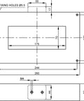 Transformator pentru releu diferențial tip A, 175x70mm