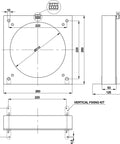 Transformator pentru releu diferențial tipB,0.3-15A, D=210mm