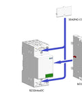 Bloc contact.aux.1ND+1NI 6A, pt contactoare modulare
