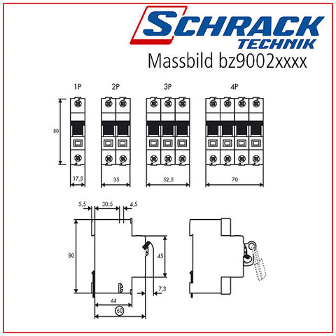 Comutator principal modular 63A/3p