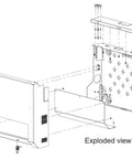 Dulap de cablare structurată de perete SoHo 475x500x145 mm