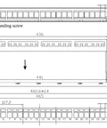 Patchpanel pt. 24 module TOOLLESS LINE, 1UH, 19", RAL7035