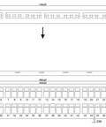 Patchpanel pt. 48 module TOOLLESS LINE, 2UH, 19", RAL7035