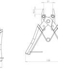 Clește paralel pentru închidere module RJ45 PERFORMANCE LINE