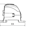 Main branch terminal, 1-pole, 160A, 1x25 + 3x16 +  3x10mm²