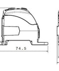 Main branch terminal,1-p., 220A, 1x70 + 2x25 +  3x16mm²