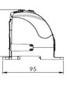 Main branch terminal,1p.,490A, 1x185mm²+ 2x35+ 3x25+ 4x16mm²