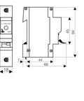 Separator de sarcină pentru portfuzibile D0 TYTAN-I 1p