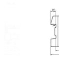 Separator sarc. pt. fuz. D0 TYTAN-TH1 3p, 63A, cu suprav.