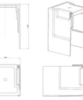 Capac de protecţie borne pt separatoare vert. măr. 1-3
